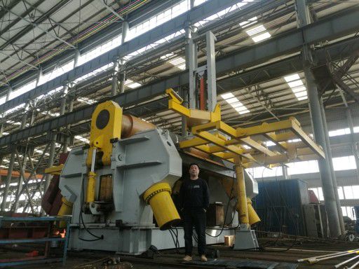 鄭州80*3000數控四輥卷板機